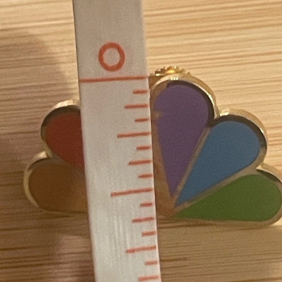 Colorful NBC Logo Pin - Picture 3 of 5